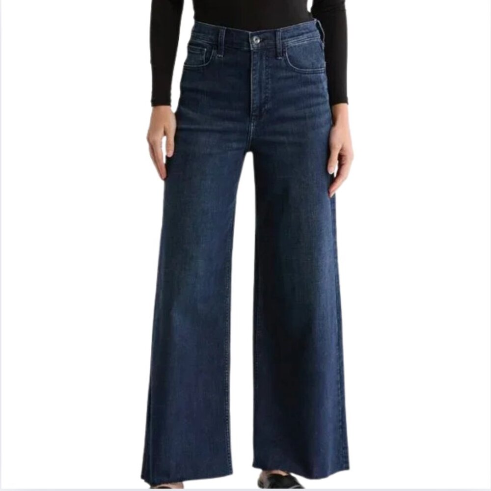 Worn 1x - NWT Rag & Bone Serena High-Rise Wide Leg Jeans - Size 27